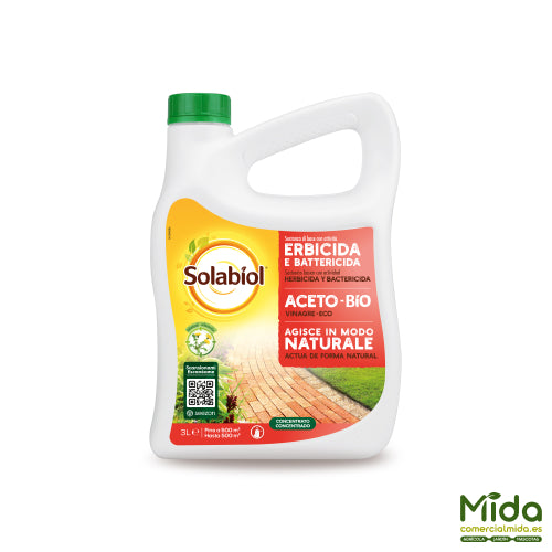 SOLABIOL Vinagre Concentrado Herbicida 3L