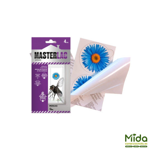 Quimunsa MASTERLAC Adhesivo Flor x4 Unidades