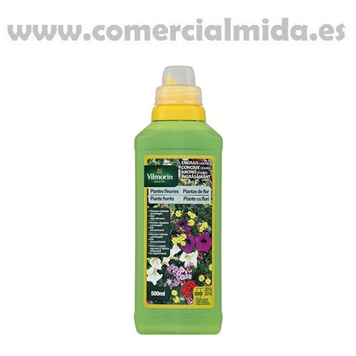 Abono líquido VILMORIN 500ml para plantas de flor