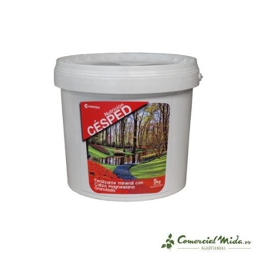 Fertilizante mineral Nutrición Césped 5 Kg de Calfensa.