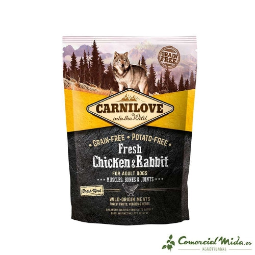 CARNILOVE CANINE ADULT FRESH POLLO CONEJO JOINTS 1,5kg