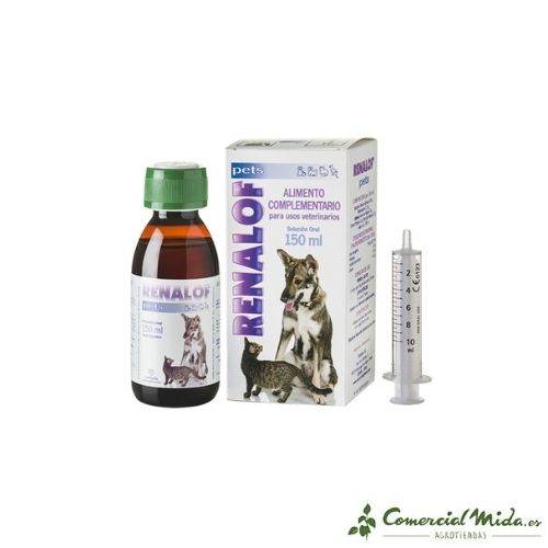 Suplemento Alimenticio Renalof Pets para perros y gatos 150 ml de Catalysis