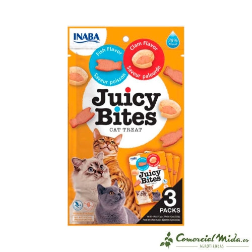 Churu CAT Juicy Bites Pescado/Almeja