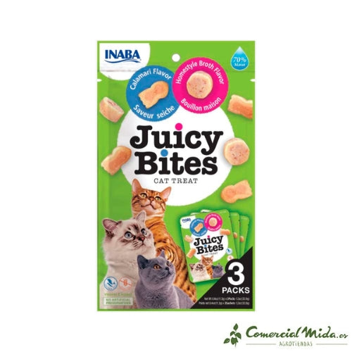 Churu CAT Juicy Bites Calamar/Caldo Casero