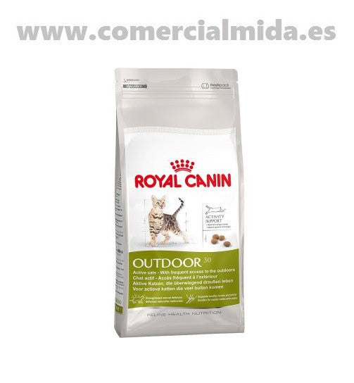 Pienso ROYAL CANIN OUTDOOR 30 2kg para gatos de exterior
