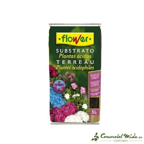 Flower Substrato para plantas ácidas (5L)