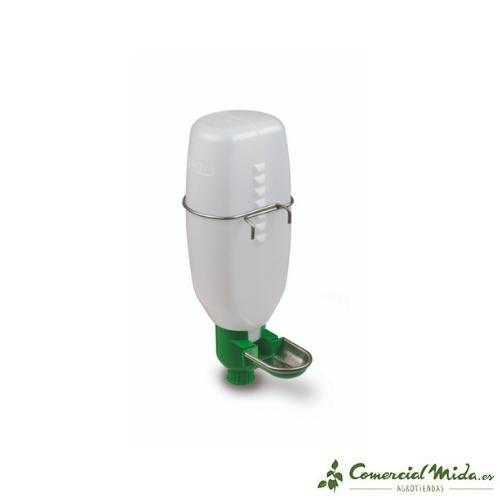 Abbeveratoio Automatico Sospeso Per Polli Da 1 Litro - Con Tazza Auto-Riempiente, Per Gabbie E Pollai
