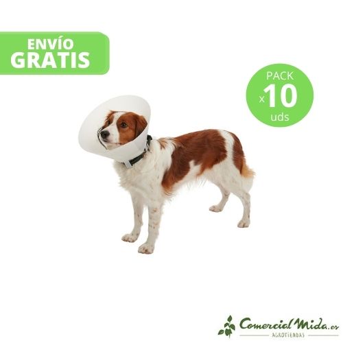 Pack 10 unidades con envío gratis collar isabelino opaco para perros Buster Classic de Kruuse