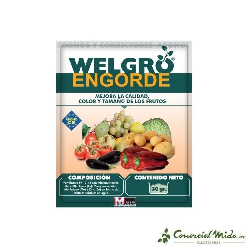 Fertilizante Welgro Engorde 30 gr de Massó
