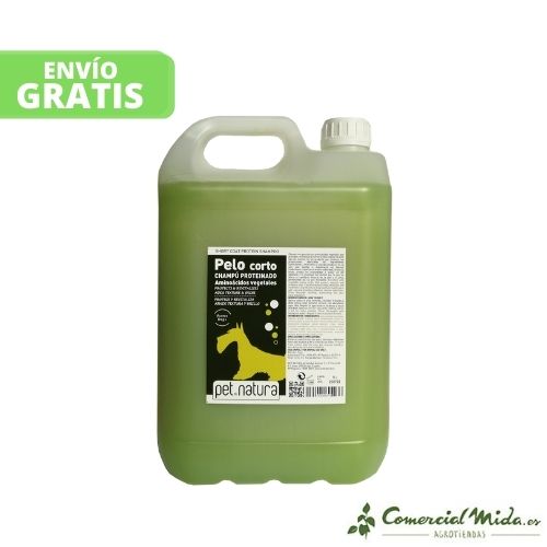 Champú pelo corto 5 L  para perros de Petnatura