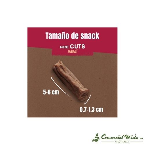 Snack Adventuros Mini Cuts Jabalí 70 gr