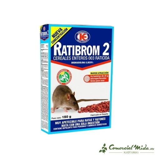 Cebo Cereal Ratibrom 2 150 gr