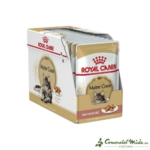 Pack 12 Sobres Royal Maine Coon 85gr