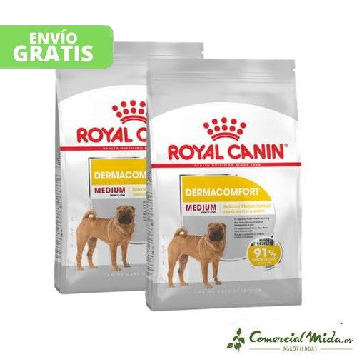 Pienso ROYAL CANIN Medium Dermacomfort Perros Medianos Cuidado Piel