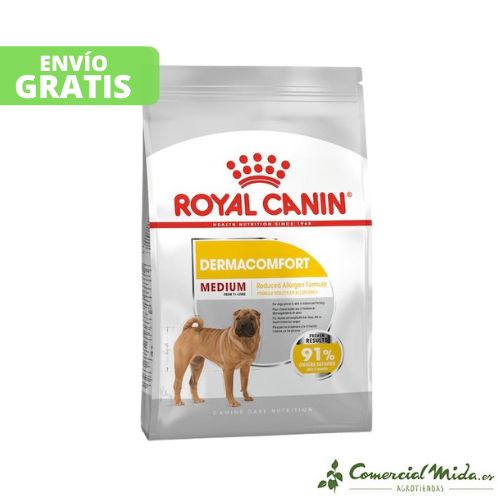 Pienso ROYAL CANIN Medium Dermacomfort Perros Medianos Cuidado Piel