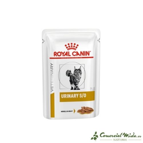 12 x 85 gr de Alimento húmedo para gato Urinary S/O Royal Canin