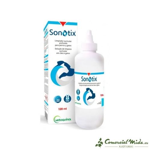 sonotix limpiador auricular perros y gatos