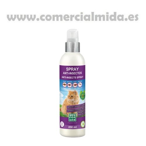 Spray Anti Insectos Menforsan Gatos 250ml