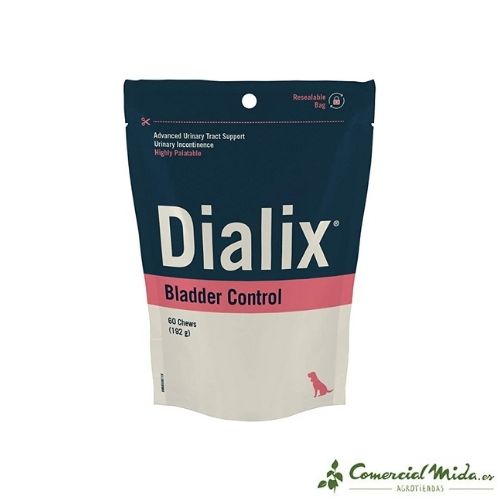 Suplemento alimenticio para perros Dialix Bladder Control 60 chews de Vetnova