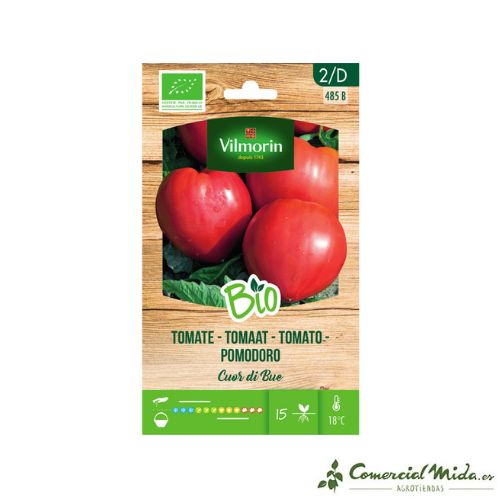 Vilmorin Bio Semillas Tomate Corazon Buey